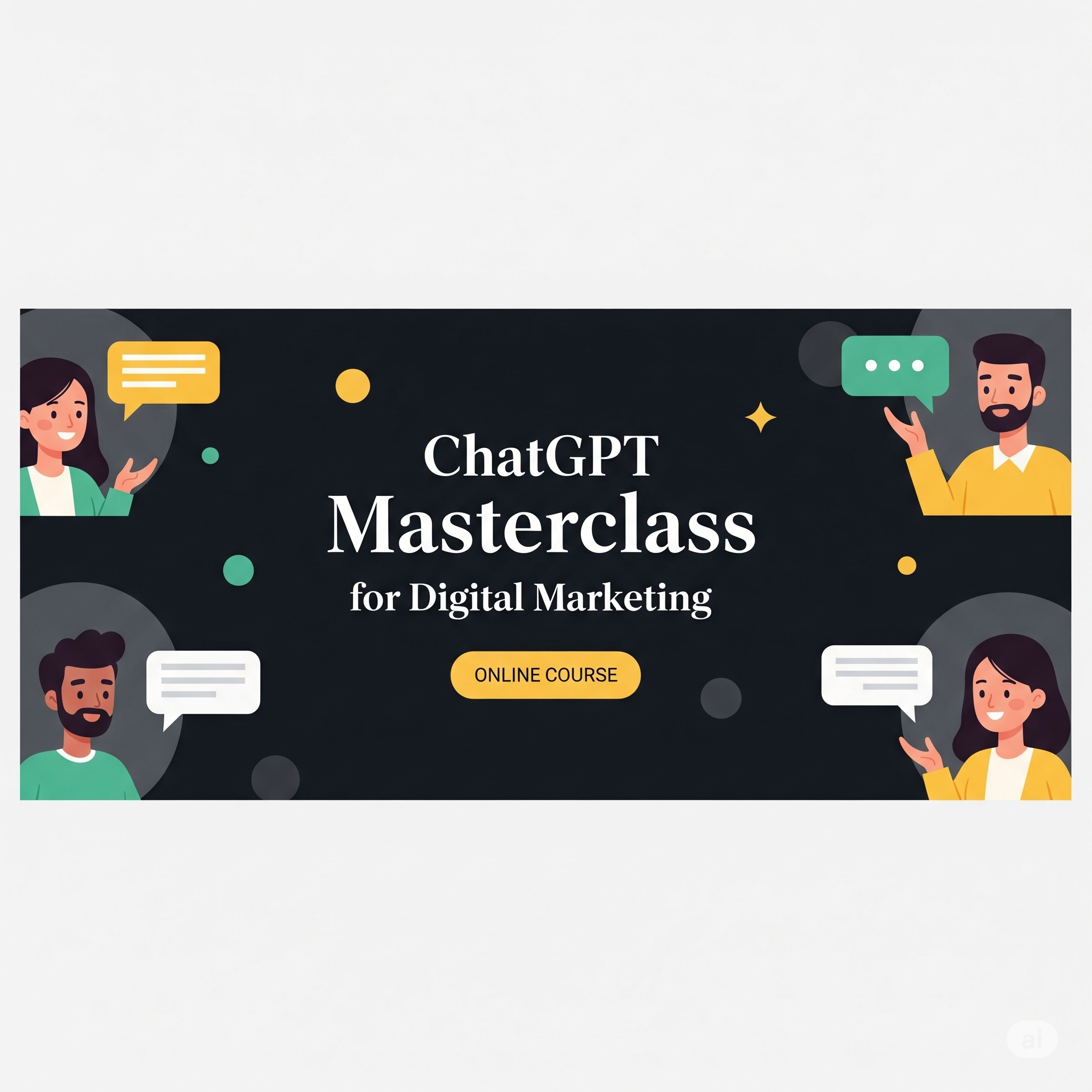 ChatGPT Masterclass for Digital Marketing